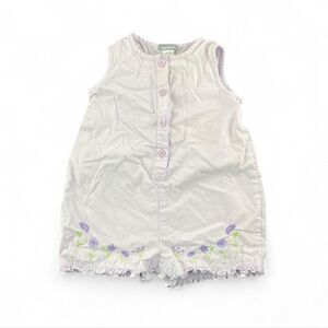 Vintage Carter's Lavender Baby Romper size 6 months